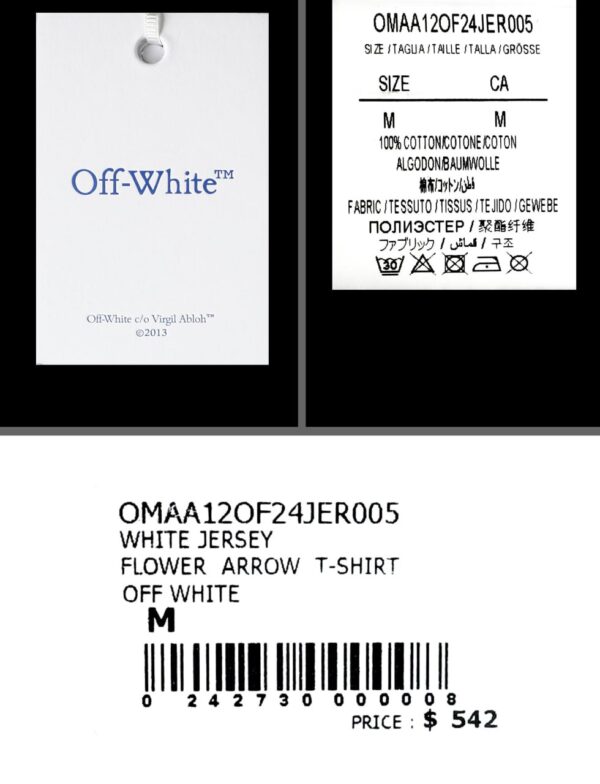 OFFWHT TSHIRT | White