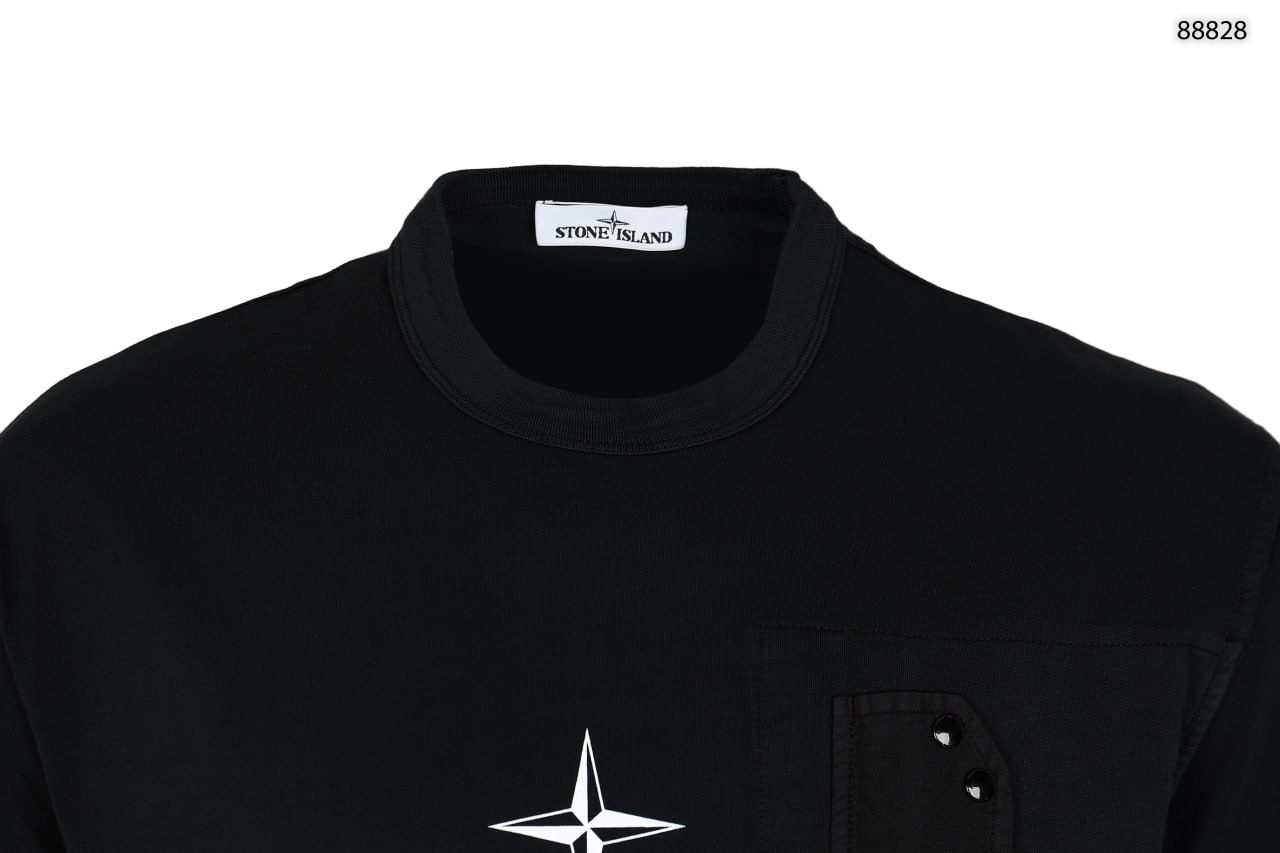 STONE TSHIRT | Black - Afbeelding 2
