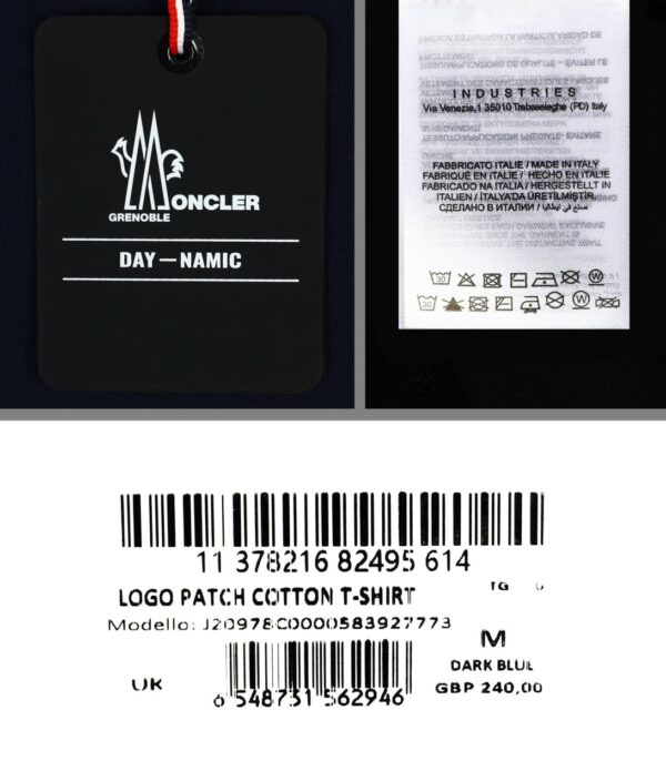 MONCLER TSHIRT | Black