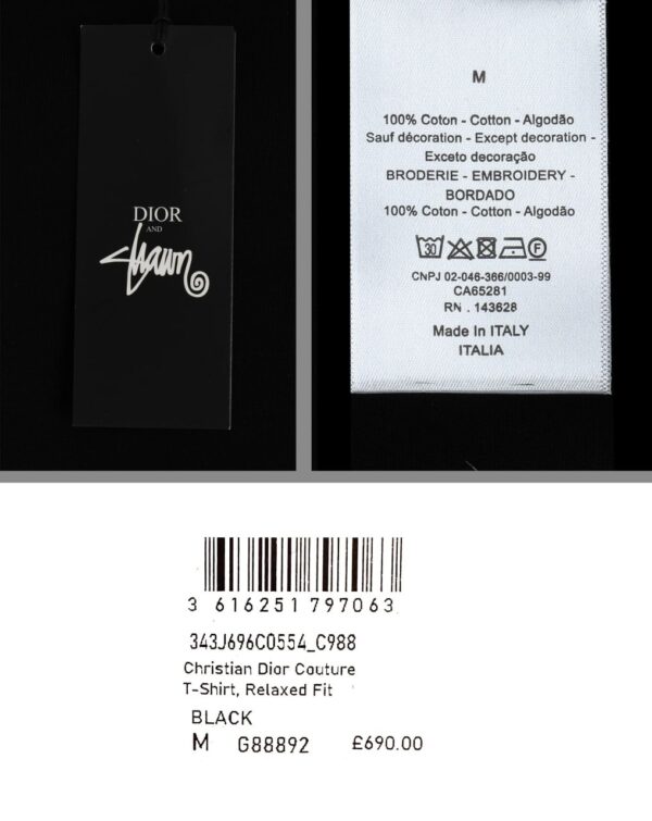 DIOR TSHIRT  | Black