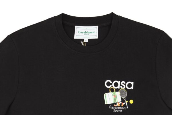 CASABLANCA TSHIRT | Black