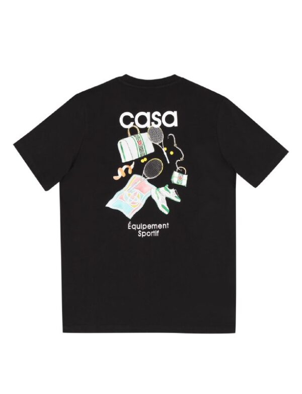 CASABLANCA TSHIRT | Black