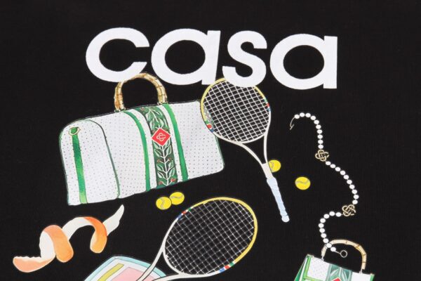 CASABLANCA TSHIRT | Black