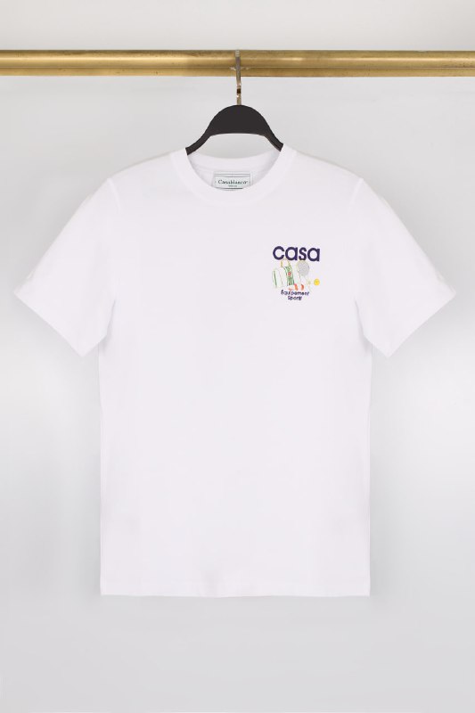 CASABLANCA TSHIRT | White