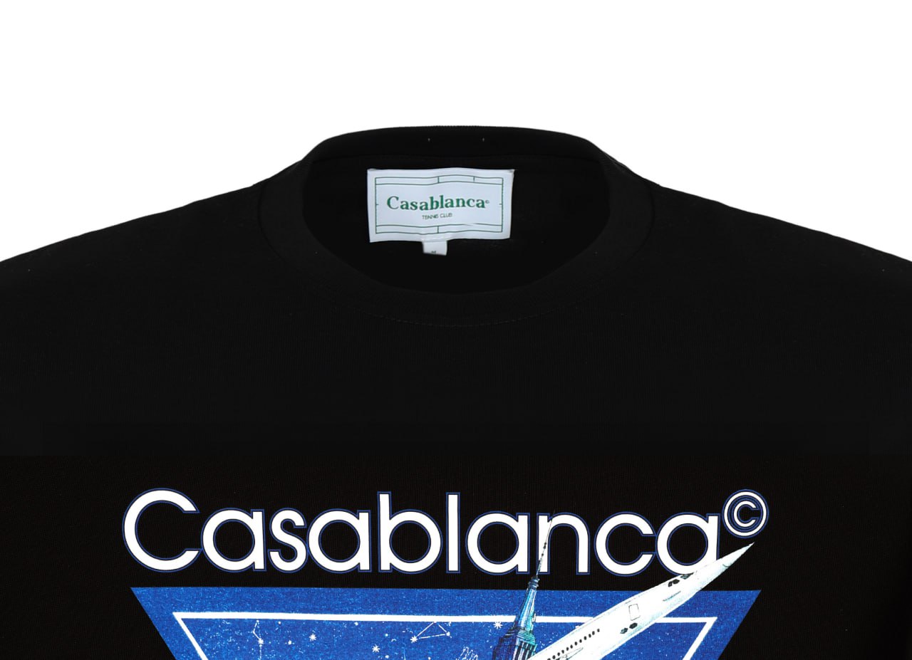 CASABLANCA TSHIRT | Black - Afbeelding 3