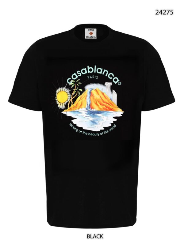 CASABLANCA TSHIRT | Black