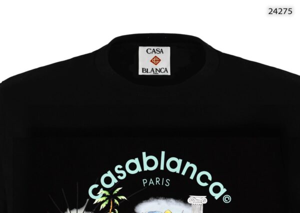 CASABLANCA TSHIRT | Black