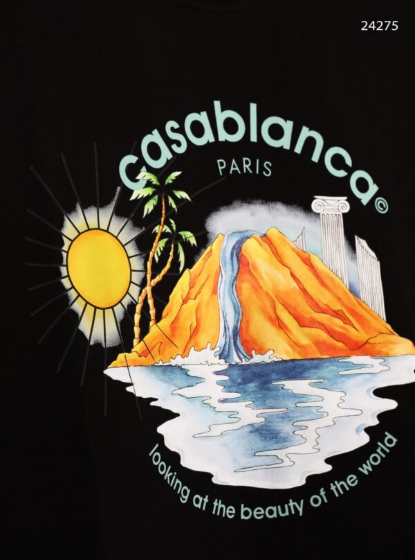 CASABLANCA TSHIRT | Black