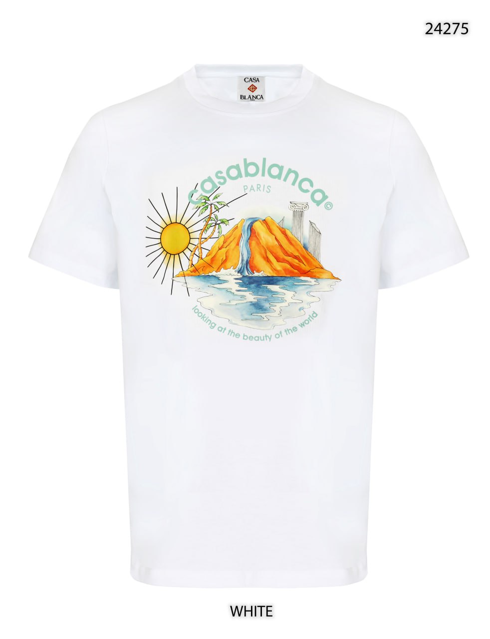 CASABLANCA TSHIRT | White