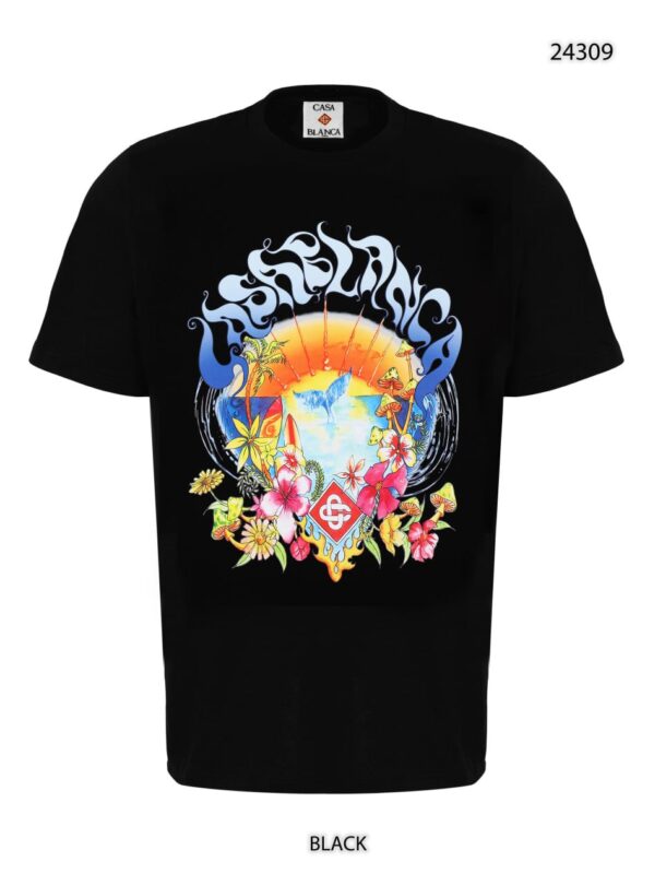 CASABLANCA TSHIRT  | Black