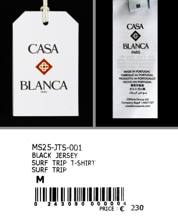 CASABLANCA TSHIRT  | Black