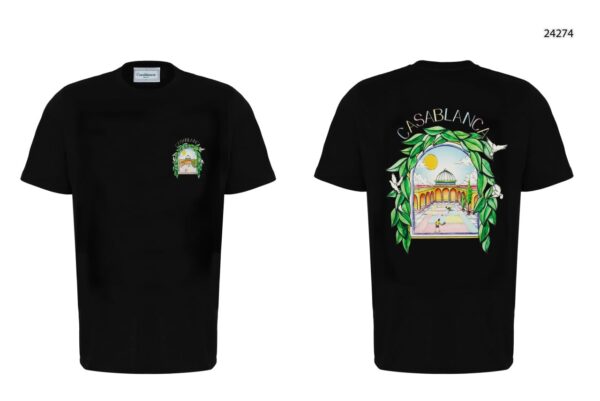 CASABLANCA TSHIRT | Black