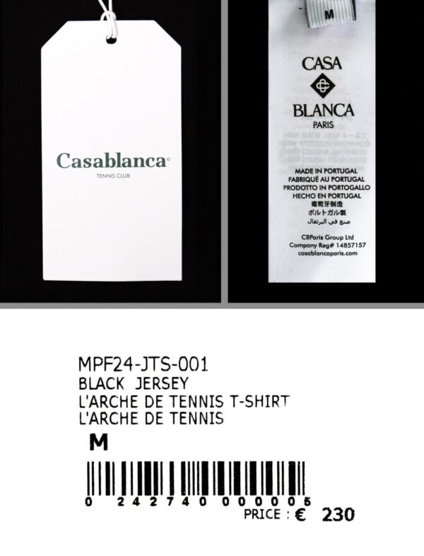 CASABLANCA TSHIRT | Black