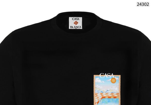 CASABLANCA TSHIRT | Black
