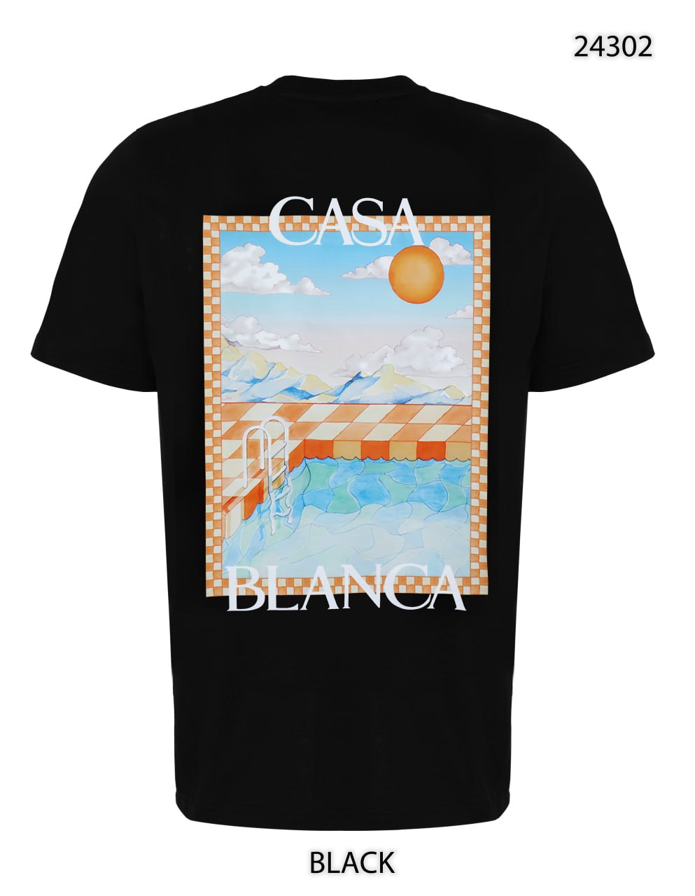 CASABLANCA TSHIRT | Black - Afbeelding 2