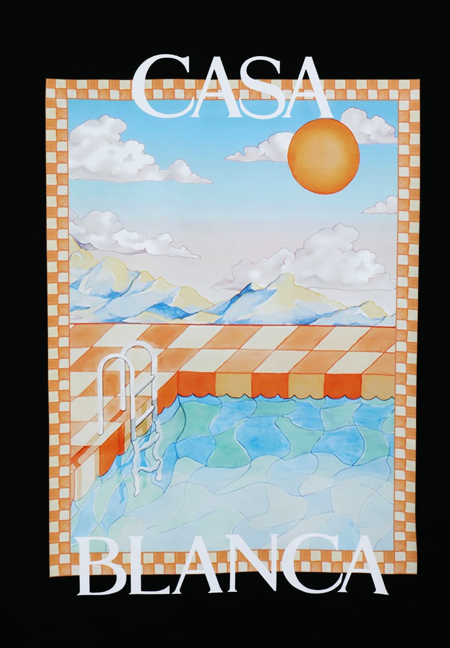 CASABLANCA TSHIRT | Black - Afbeelding 5