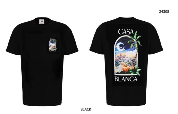 CASABLANCA TSHIRT | Black
