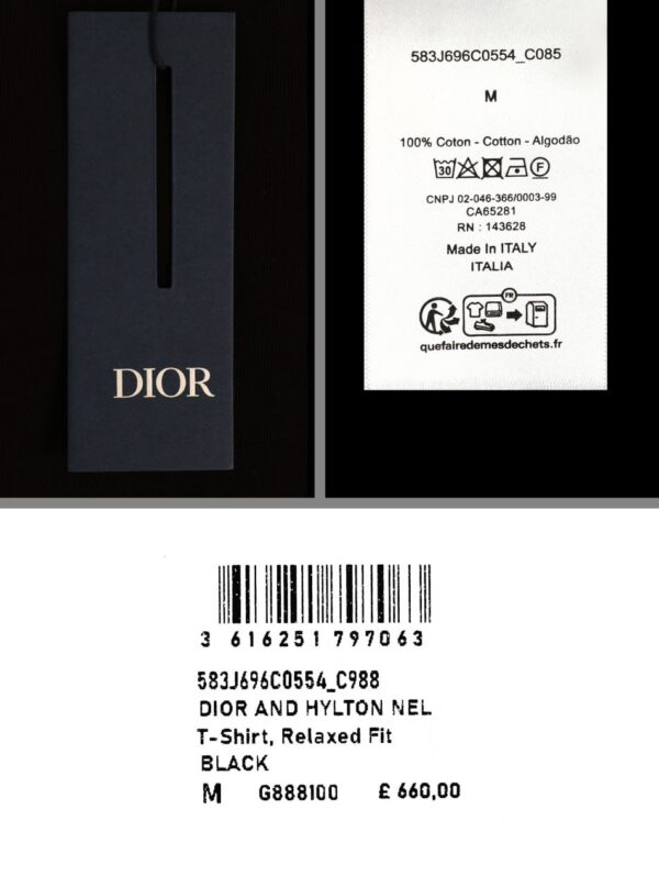 DIOR TSHIRT | Black
