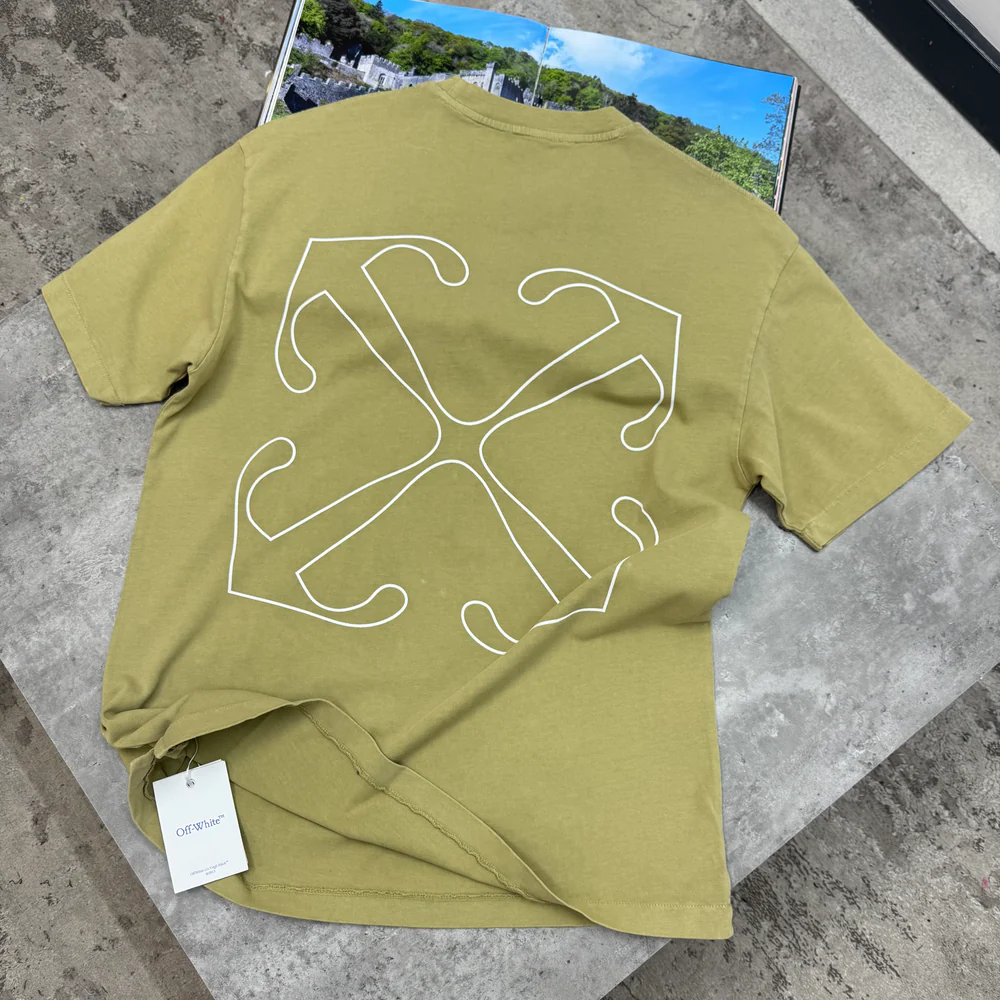 OFF WHITE TSHIRT | Green - Afbeelding 2