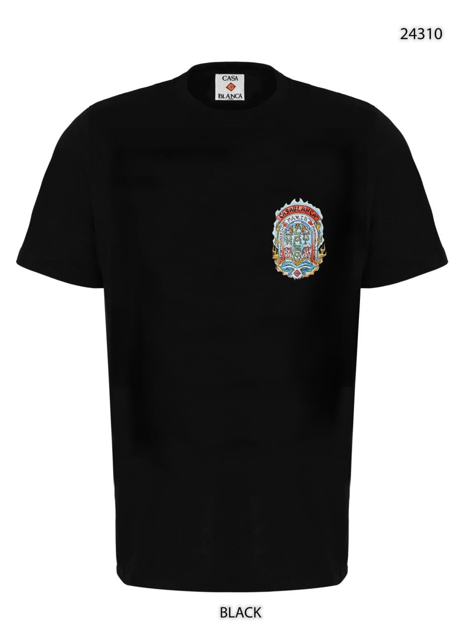 CASABLANCA TSHIRT | Black