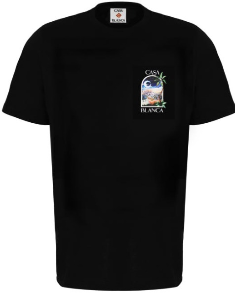 CASABLANCA TSHIRT | Black