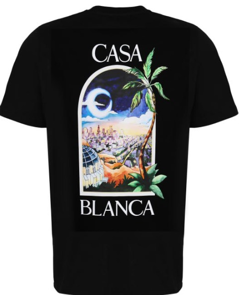 CASABLANCA TSHIRT | Black