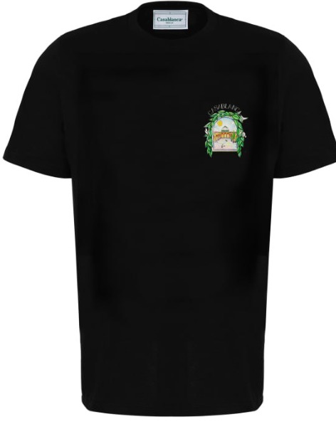 CASABLANCA TSHIRT | Black