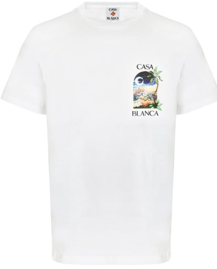 CASABLANCA TSHIRT | White