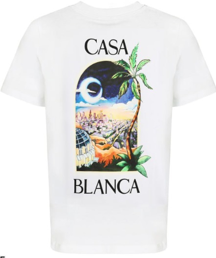 CASABLANCA TSHIRT | White