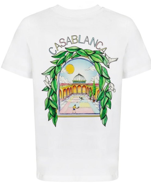 CASABLANCA TSHIRT | White
