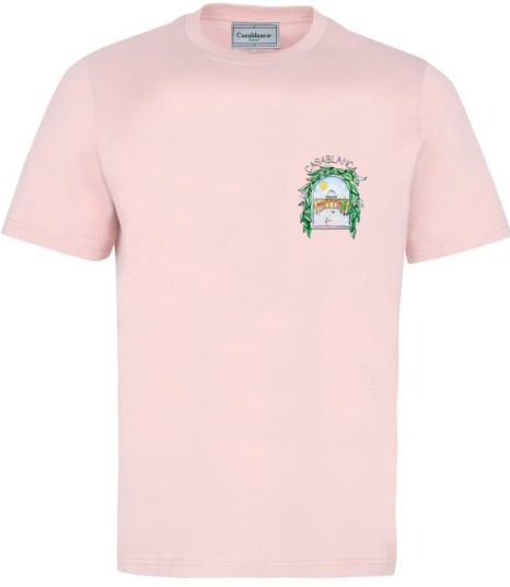 CASABLANCA TSHIRT | Pink