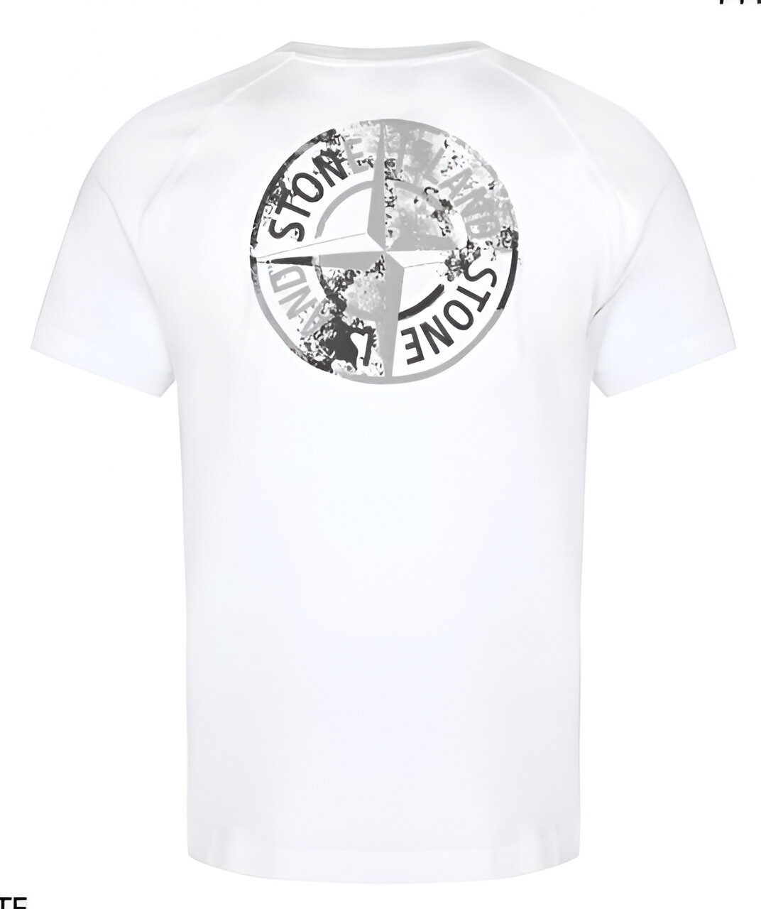 STONE TSHIRT | White - Afbeelding 2