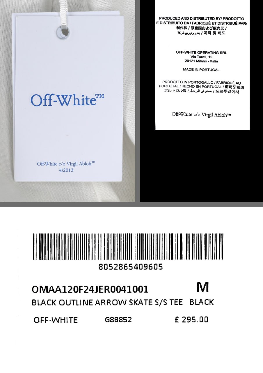 OFF WHITE TSHIRT | Black - Afbeelding 9