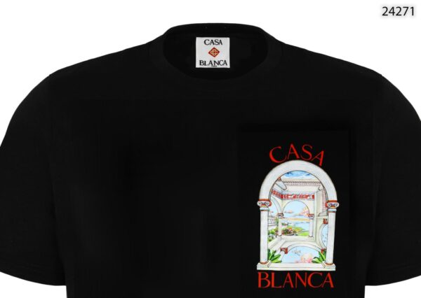 CASABLANCA TSHIRT | Black